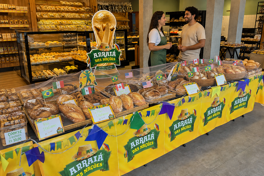 Emulzint une tradição das Festas Juninas à energia da Copa na campanha “Arraiá das Nações”